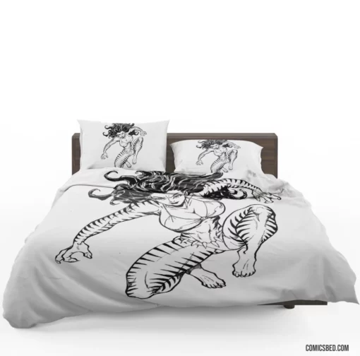 Tigra Feline Fury Comic Bedding Set