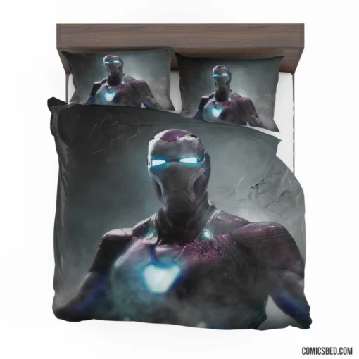 Timeless Iron Man Tony Stark Everlasting Impact Comic Bedding Set 1