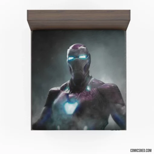 Timeless Iron Man Tony Stark Everlasting Impact Comic Fitted Sheet 1