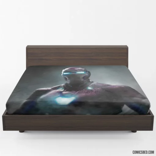 Timeless Iron Man Tony Stark Everlasting Impact Comic Fitted Sheet