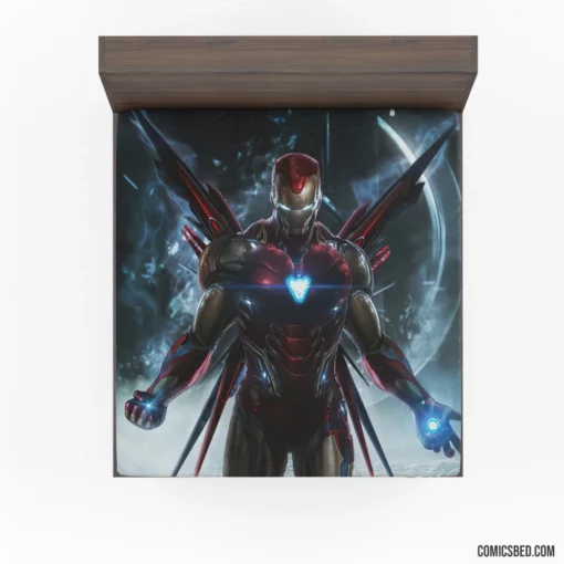 Timeless Iron Man Tony Stark Legacy Comic Fitted Sheet 1