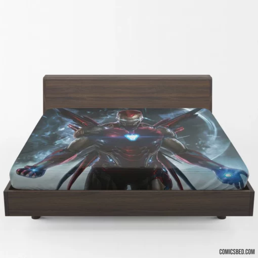 Timeless Iron Man Tony Stark Legacy Comic Fitted Sheet