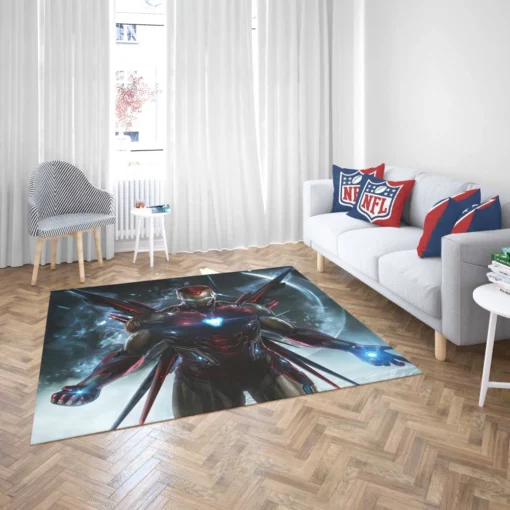 Timeless Iron Man Tony Stark Legacy Comic Rug 2