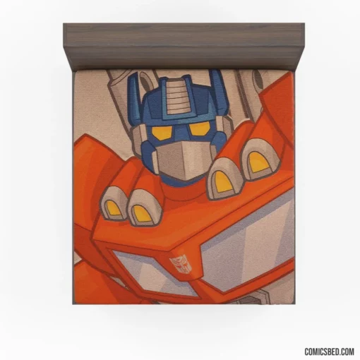 Transformers Robotic Adventures Comic Fitted Sheet 1