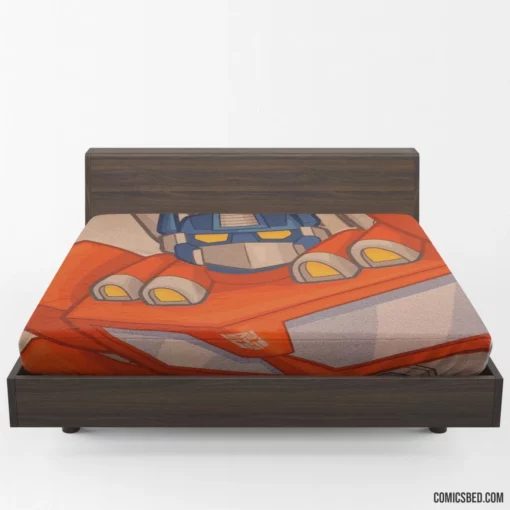 Transformers Robotic Adventures Comic Fitted Sheet