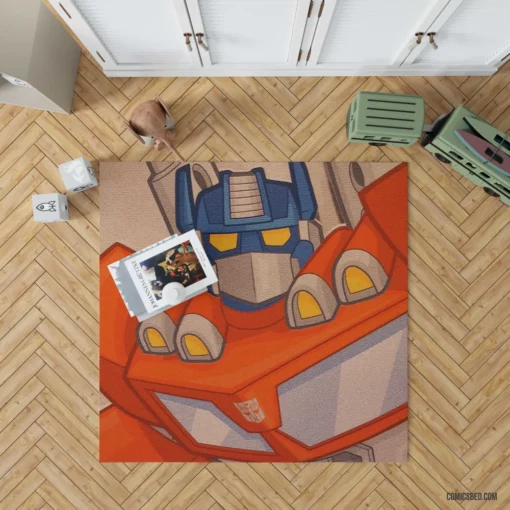 Transformers Robotic Adventures Comic Rug