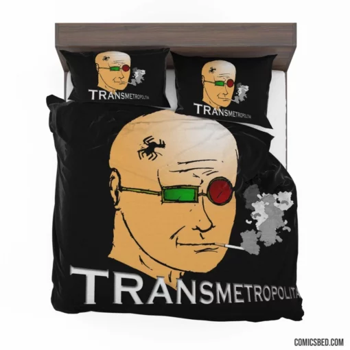 Transmetropolitan Spider Jerusalem Journey Comic Bedding Set 1