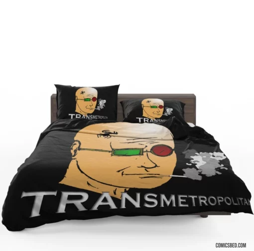 Transmetropolitan Spider Jerusalem Journey Comic Bedding Set