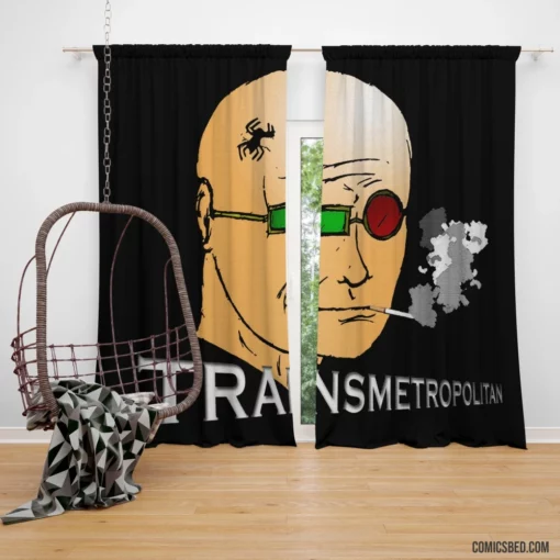 Transmetropolitan Spider Jerusalem Journey Comic Curtain