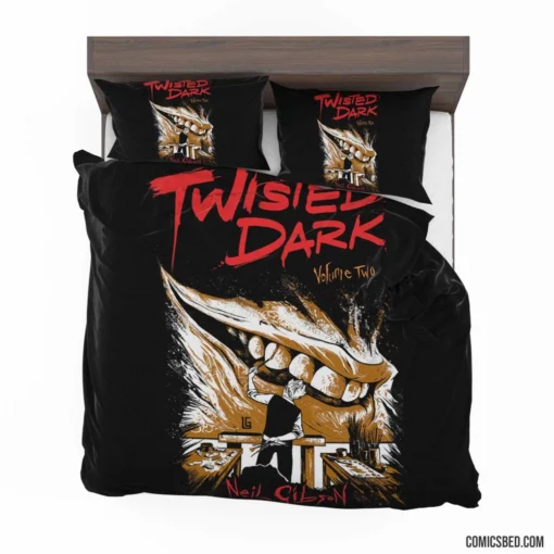 Twisted Dark Eerie and Unsettling Comic Bedding Set 1