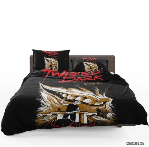 Twisted Dark Eerie and Unsettling Comic Bedding Set