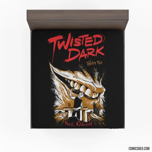 Twisted Dark Eerie and Unsettling Comic Fitted Sheet 1