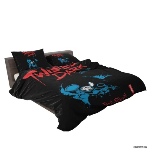 Twisted Dark Enigmatic Stories Comic Bedding Set 2