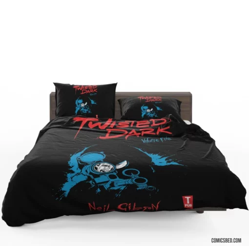 Twisted Dark Enigmatic Stories Comic Bedding Set