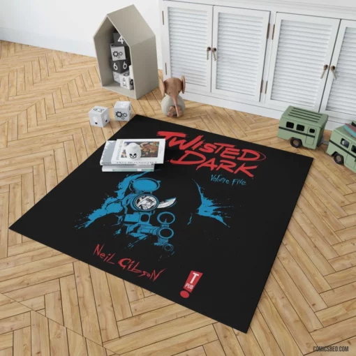 Twisted Dark Enigmatic Stories Comic Rug 1