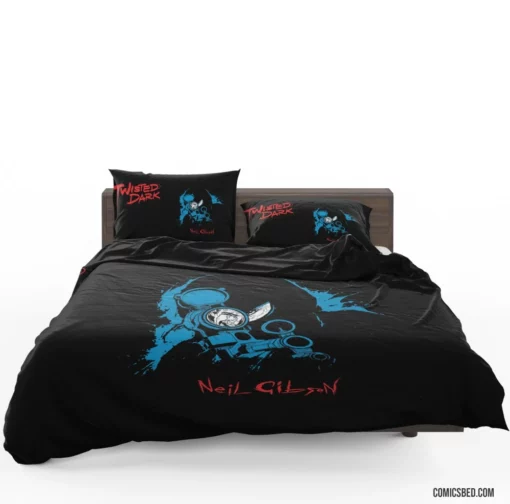 Twisted Dark Intriguing Chronicles Comic Bedding Set