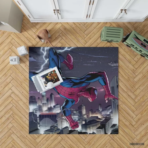 Ultimate Spider-Man Earth 1610 Marvel Web-Slinger Comic Rug