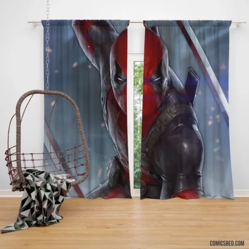 Unfiltered Deadpool Marvel Merc Chronicles Comic Curtain