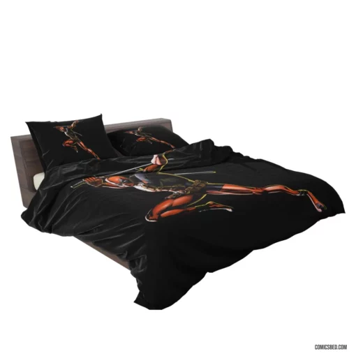 Unfiltered Deadpool Marvel Merc Unleashed Comic Bedding Set 2