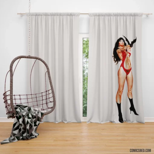 Vampirella Dark Seductress Comic Curtain