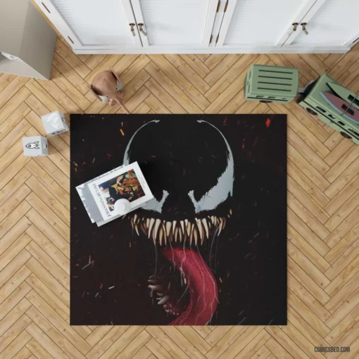 Venom Alien Intrigue Comic Rug