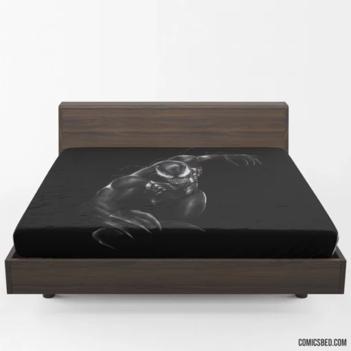 Venom Chronicles of the Symbiote Comic Fitted Sheet