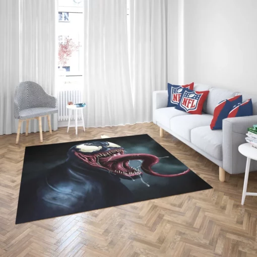 Venom Creepy Dark Legend Comic Rug 2