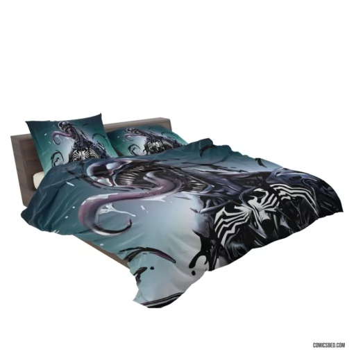 Venom DC Dark Symbiote Comic Bedding Set 2