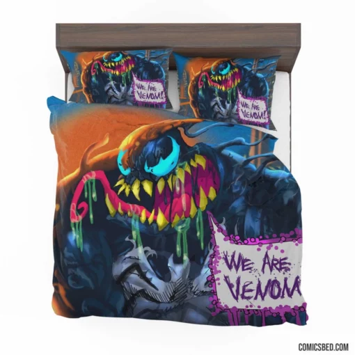 Venom DC Lethal Anti-Hero Comic Bedding Set 1