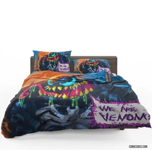 Venom DC Lethal Anti-Hero Comic Bedding Set