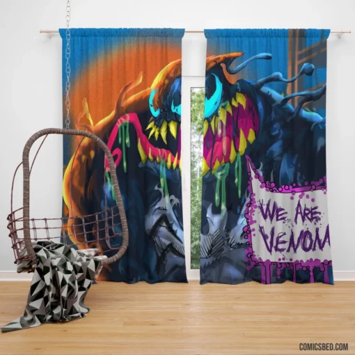 Venom DC Lethal Anti-Hero Comic Curtain