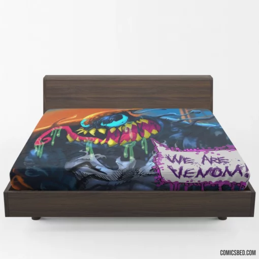 Venom DC Lethal Anti-Hero Comic Fitted Sheet