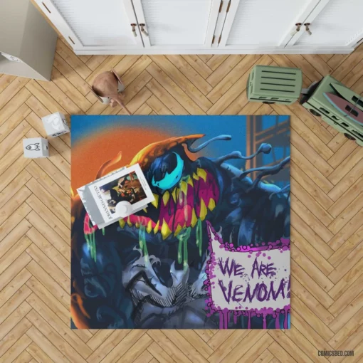 Venom DC Lethal Anti-Hero Comic Rug