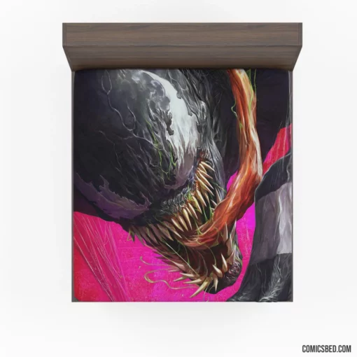 Venom DC Symbiotic Antihero Comic Fitted Sheet 1