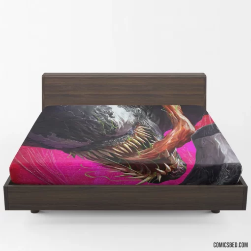 Venom DC Symbiotic Antihero Comic Fitted Sheet