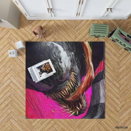 Venom DC Symbiotic Antihero Comic Rug