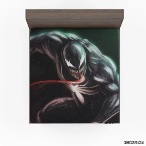 Venom Dark Chronicles Comic Fitted Sheet 1