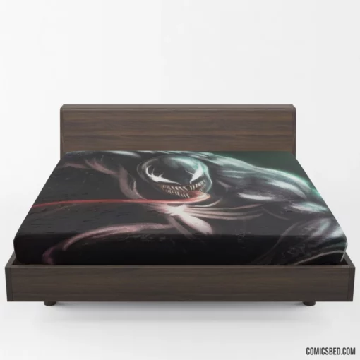 Venom Dark Chronicles Comic Fitted Sheet