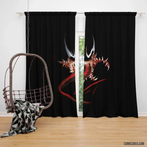 Venom Fan Art Sinister Inspiration Comic Curtain