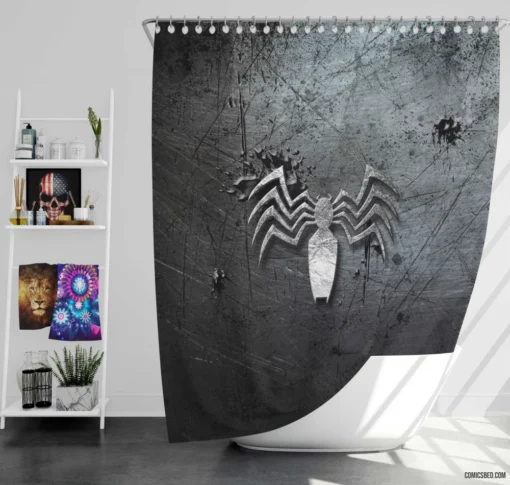 Venom Lethal Legacy Marvel Anti-Hero Comic Shower Curtain