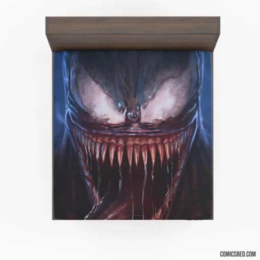 Venom Lethal Marvel Chronicles Comic Fitted Sheet 1