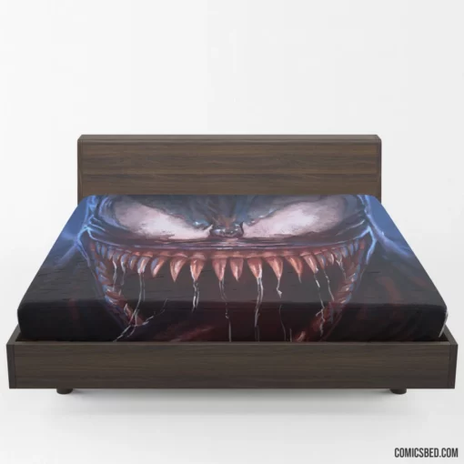 Venom Lethal Marvel Chronicles Comic Fitted Sheet