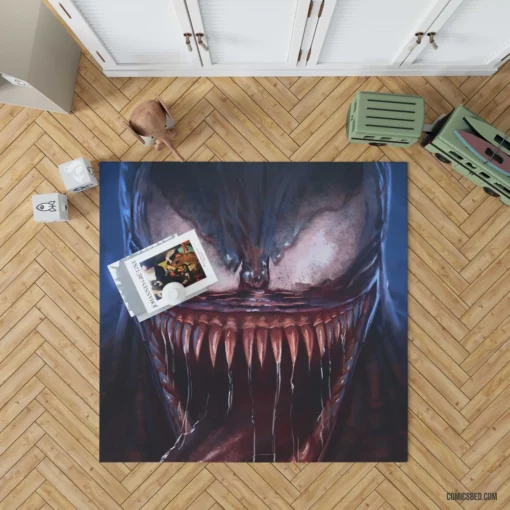 Venom Lethal Marvel Chronicles Comic Rug