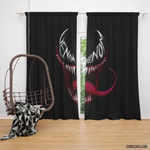 Venom Lethal Protector Comic Curtain