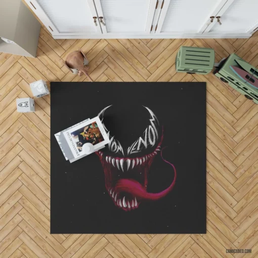 Venom Lethal Protector Comic Rug