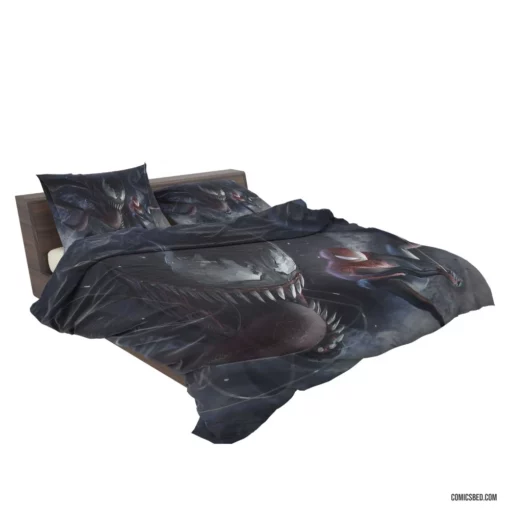 Venom Marvel Clash Spidey Stand Comic Bedding Set 2