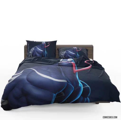 Venom Marvel Dark Adversary Comic Bedding Set