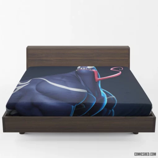 Venom Marvel Dark Adversary Comic Fitted Sheet