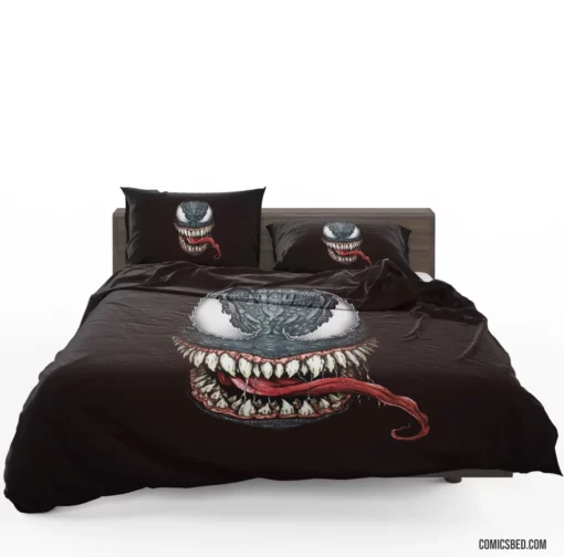 Venom Marvel Dark Antagonist Comic Bedding Set