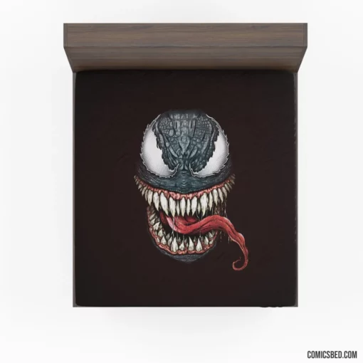 Venom Marvel Dark Antagonist Comic Fitted Sheet 1